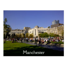 Piccadily Gardens Postcard