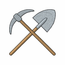 Pick Axe and Shovel Polo Shirt