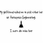 Pick Girlfriend or Aerospace Engineering Photo Cutouts