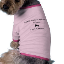 Pick Girlfriend or Cement Dog Tshirt