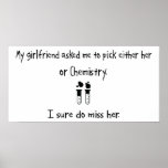 Pick Girlfriend or Chemistry Print