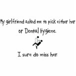 Pick Girlfriend or Dental Hygiene photo sculptures