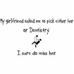 Pick Girlfriend or Dentistry photo sculptures