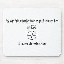 Pick Girlfriend or EEG Mouse Pad