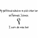 Pick Girlfriend or Forensic Science photo sculptures