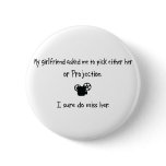 Pick Girlfriend or Projection buttons