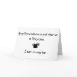 Pick Girlfriend or Projection cards