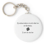 Pick Husband or Electronics Keychain