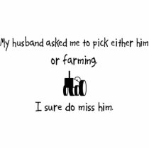 Pick Husband or Farming Photo Cutouts