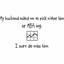 Pick Husband or MBA-ing Cut Out