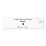Pick Husband or Midwifery bumper stickers