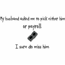 Pick Husband or Payroll Cut Out