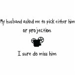 Pick Husband or Projection photo sculptures