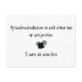 Pick Husband or Projection Post Card