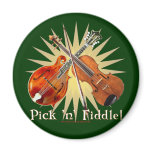 Pick 'n' Fiddle 2 Refrigerator Magnets