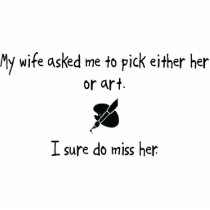 Pick Wife or Art Photo Cutout