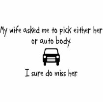 Pick Wife or Auto Body Photo Sculptures