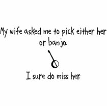 Pick Wife or Banjo Cut Outs