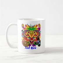 Pick your Style Mardi Gras Theme Coffee Mug