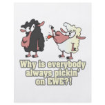 picking on EWE black sheep humour flyers