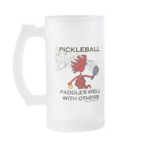Pickleball Paddles Well With Others Mugs