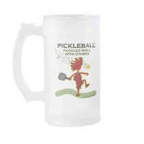 Pickleball Paddles Well With Others Coffee Mugs