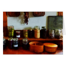 Pickles, Beans and Jellies Greeting Card
