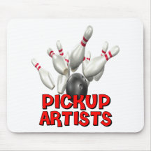 Pickup Artists Bowling Mouse Mat