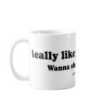 PICKUP LINES - "I wanna shake your tree" mugs