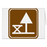 Picnic Area Highway Sign cards