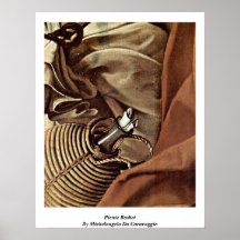 Picnic Basket By Michelangelo Da Caravaggio Poster