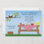 Picnic Birthday Invitation