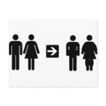 pictogram humour postcards