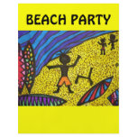 Picture 203, BEACH PARTY Full Color Flyer