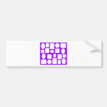 Picture Frame Landscape Purple Lt The MUSEUM Zazzl Bumper Sticker