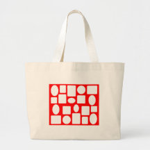Picture Frame Landscape Red The MUSEUM Zazzle Bags
