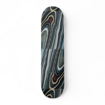 Picture of Bright, shiny pattern of colours in aut Skate Boards