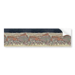 Picture of famous places Japan by Utagawa,Toyoharu Bumper Stickers