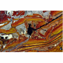 Picture of Orange and yellow jasper Acrylic Cut Out