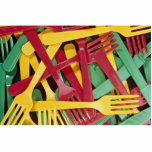 Picture of Plastic knives and forks photo sculptures