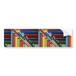 Picture of Rolls of colored foil and paper Bumper Stickers