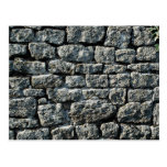 Picture of Stone wall texture Postcard