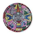 Picture of Woven cloth, Mexican design, Cuernavaca Magnets