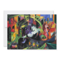 Picture with Cattle by Franz Marc; Bild mit Rinder