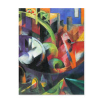 Picture with Cattle by Franz Marc; Bild mit Rinder