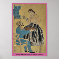 Pictures of Russian people by Utagawa,Yoshitora Print