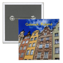Picturesque Gdansk, Poland Pin