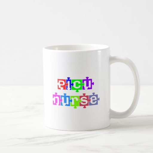 PICU NURSE PUZZLE PIECES MUGS