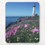 Pidgeon point lighthouse mouse mats