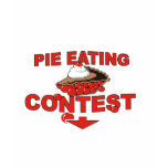 PIE EATING CONTEST t-shirts